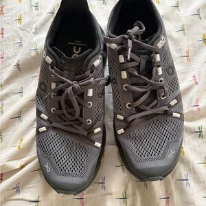 On Running Men's Charcoal Athletic Shoes